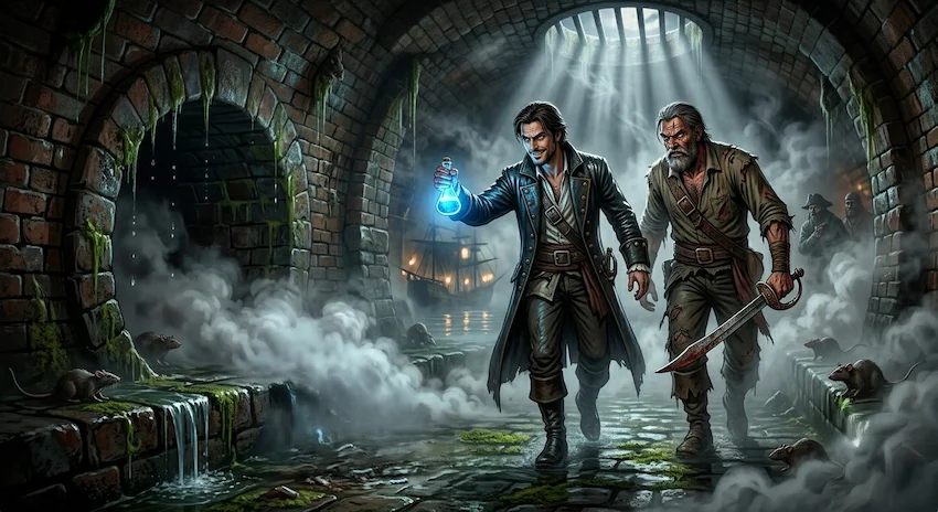 The Spark in the Ash shows Lucian meticulously planning his next move to ignite chaos within the city.